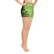 Crab Nebula Yoga Shorts
